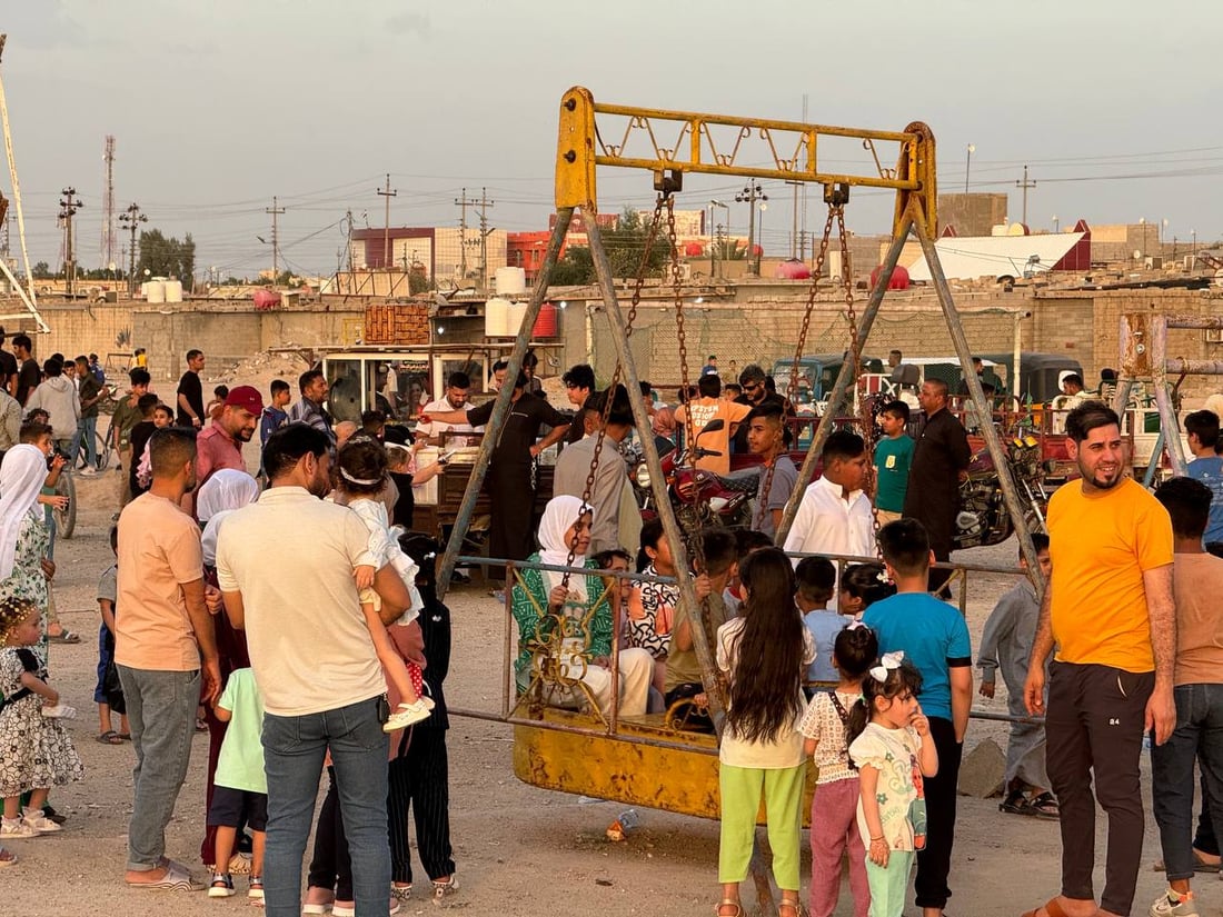 فيديو: في خور الزبير ميناء ومصانع ولا مدينة للألعاب.. الترفيه بقي بالدولاب القديم