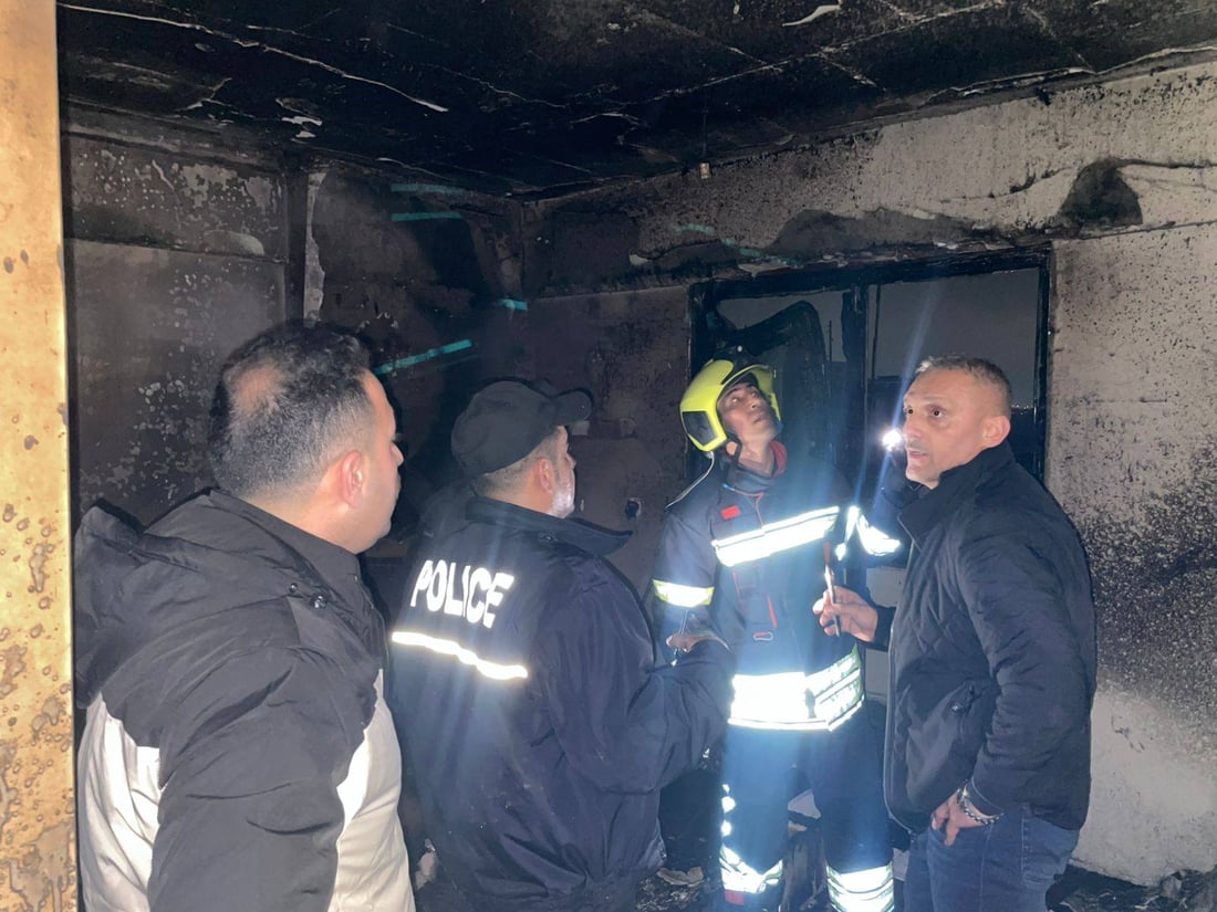 لە دهۆک شوقەیەک ئاگریگرت