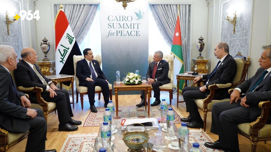 Al-Sudani discusses Palestinian developments with King Abdullah II