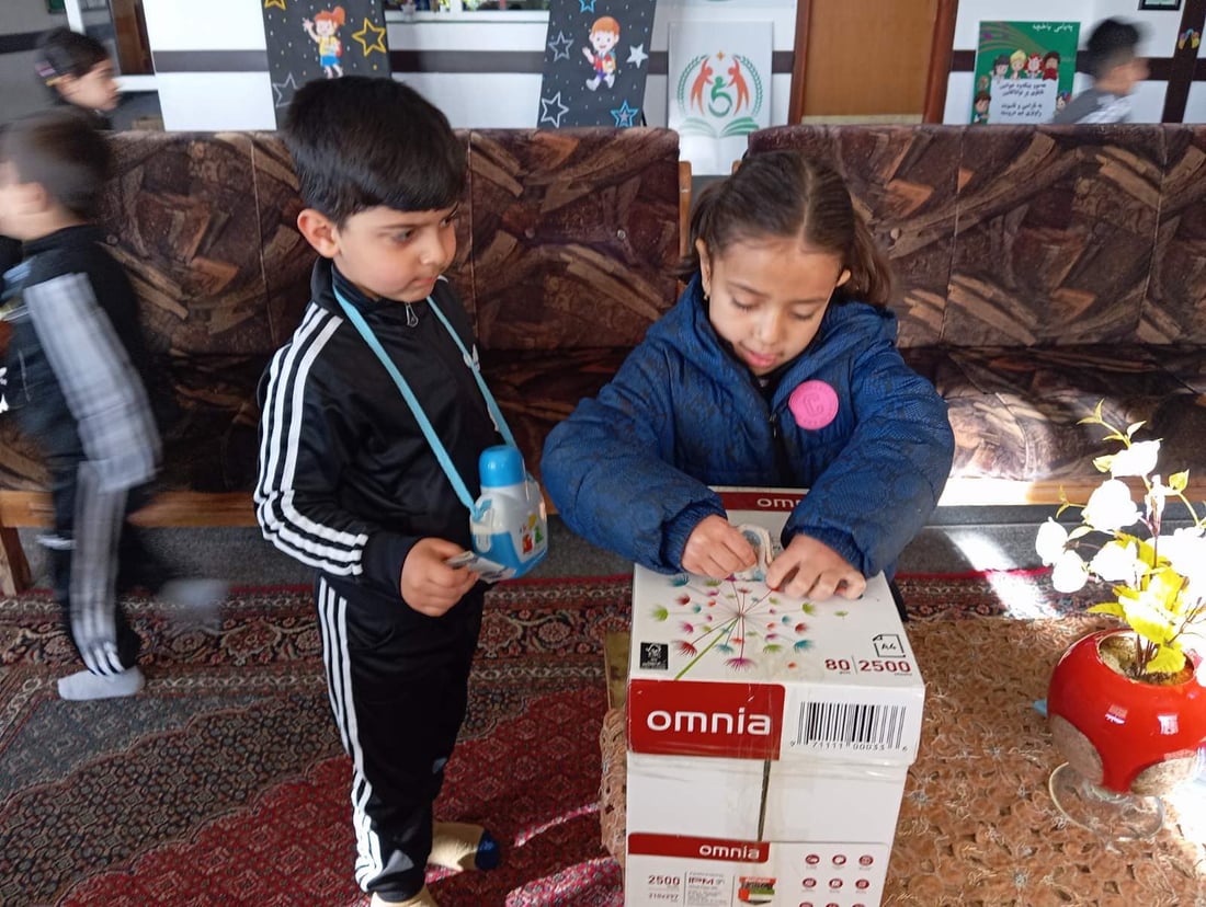 لە باخچەیەکی منداڵان پارە بۆ نەخۆشانی شێرپەنجە کۆدەکرێتەوە