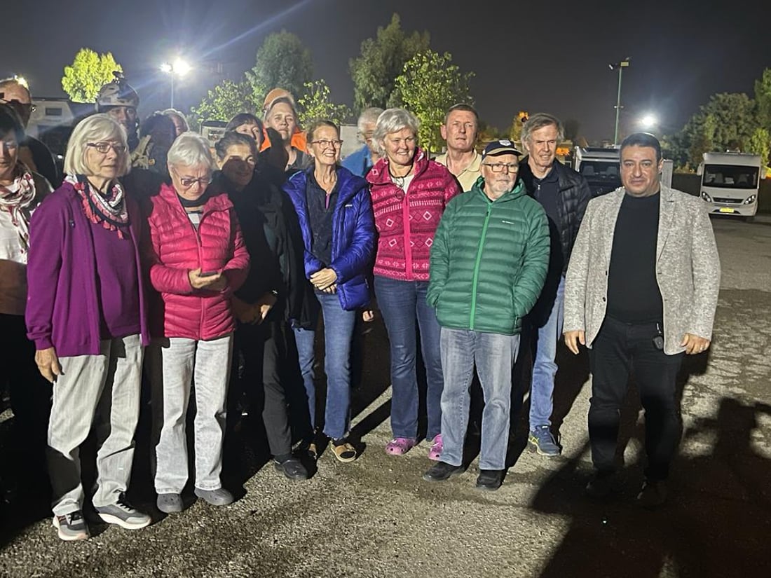 لأول مرة بعد 2003.. استقبال 36 سائحاً أجنبياً في كركوك (صور)