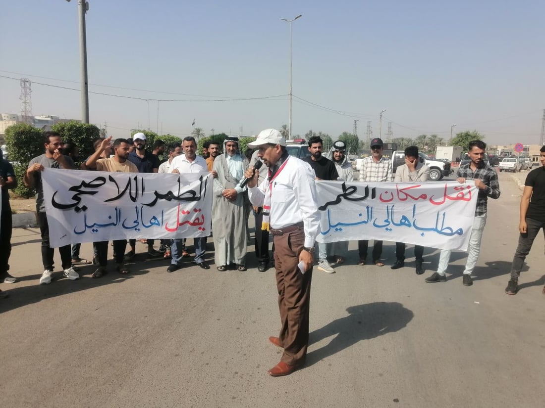 تظاهرة غاضبة لإغلاق مكب “الصياحية” في النيل.. والبلدية تقر: لا حلّ الآن! (صور)