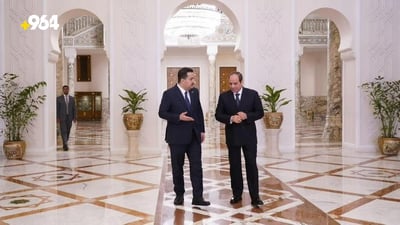 Sudani discusses Palestinian developments with Egyptian president Sisi