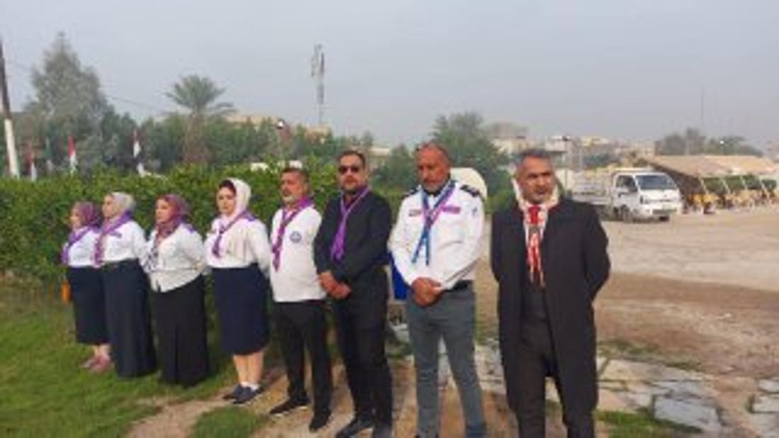 بغداد: مهارات “العصي والحبال” لتلاميذ 90 مدرسة.. للتعريف بالوعد الكشفي (صور)
