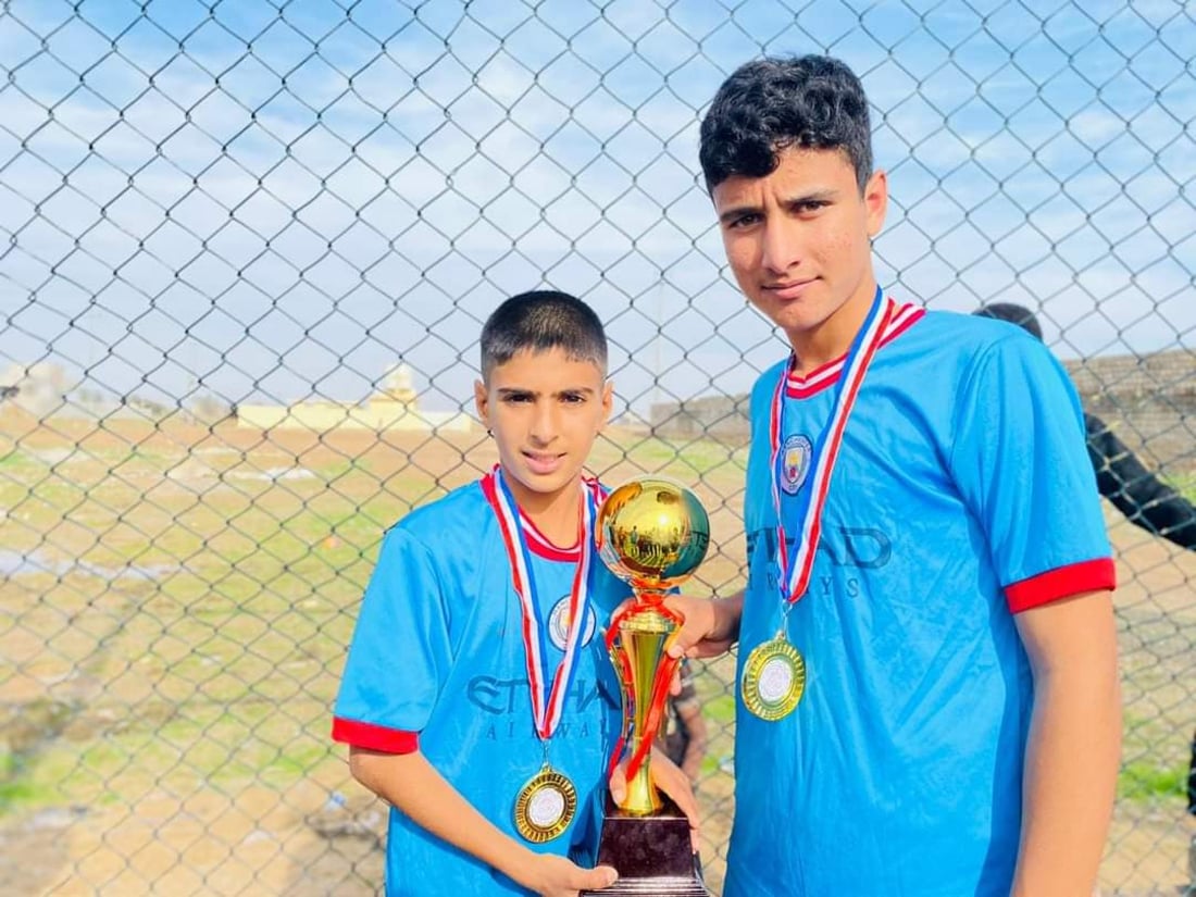 فريق المتوسطة أقوى من الإعدادية في ربيعة.. فاز بالبطولة وقائد الشرطة حضر النهائي