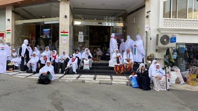 Nearly 2,000 Kurdish Umrah pilgrims stranded in Saudi Arabia due to airline complications