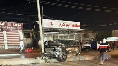 المسيب: استعراض سائق دراجة يجبر الـ”دوج” على ضرب عمود الكهرباء