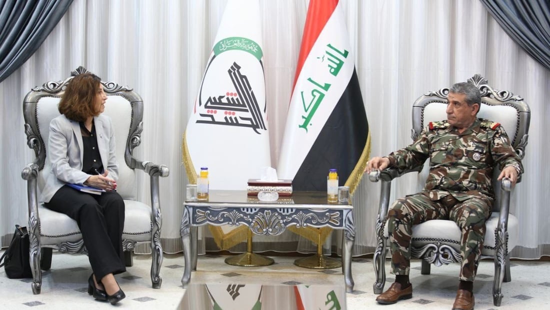أمين الحشد الشعبي يناقش آفاق حقوق الإنسان مع الأمم المتحدة