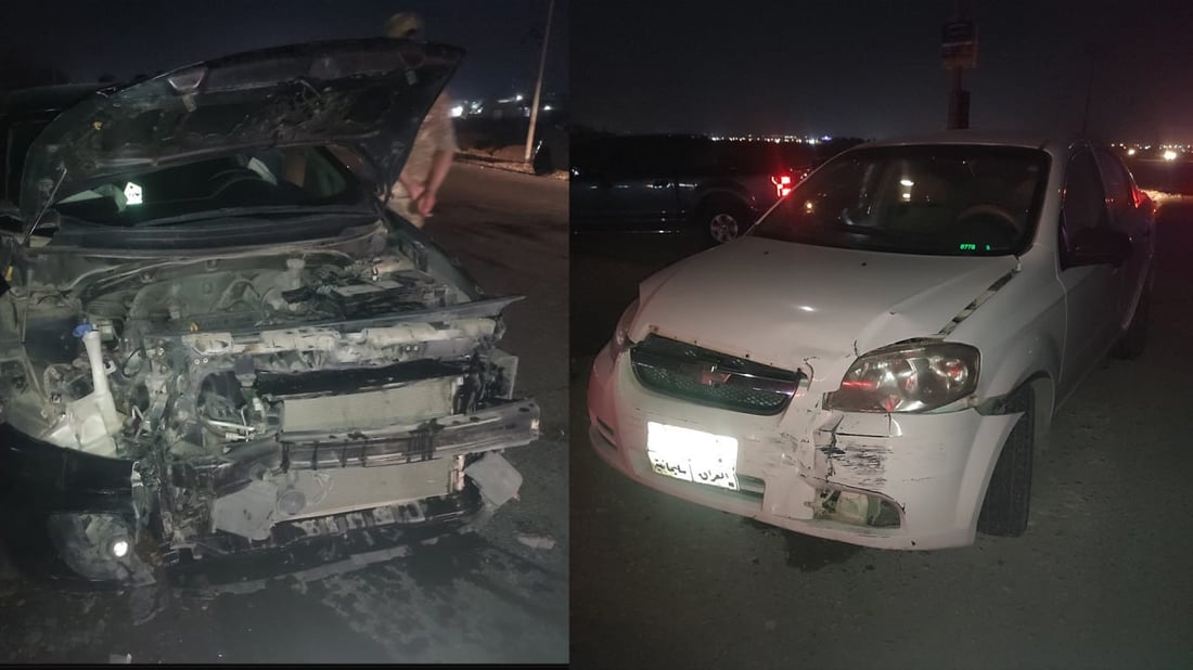 پێکدادانی دوو ئۆتۆمبێل پێنج برینداری لێ کەوتەوە