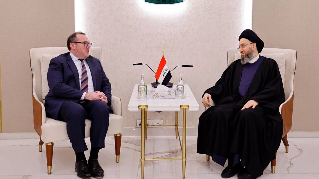 القائم بالأعمال الأمريكي في مكتب الحكيم للتباحث بشأن العلاقات الثنائية