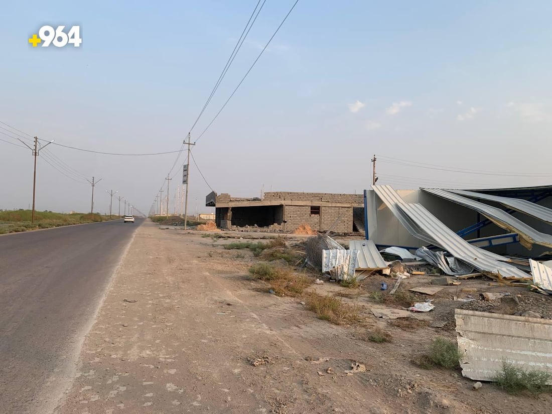صور بعد حملة بالجرافات.. “طابو 25” لم يشفع لأهالي “الزنبرانية” في بغداد