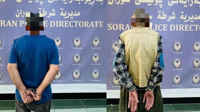 لەسەر سووتاندنى چەند شوێنێک دوو تۆمەتبار دەستگیرکران