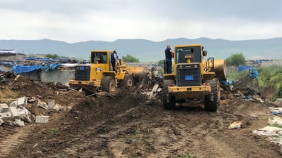 قایمقامیەتی سلێمانی: رێگرییەکانی بەردەم پرۆژەیەکی ئاوەڕۆ لابران