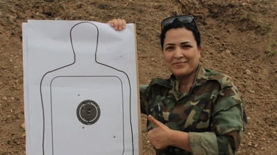 Female Raparin police officer comes up top against male peers