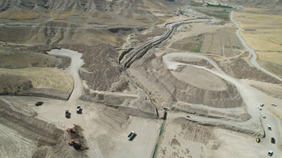 Construction begins on Kurdistan Region’s largest water storage pond in Erbil