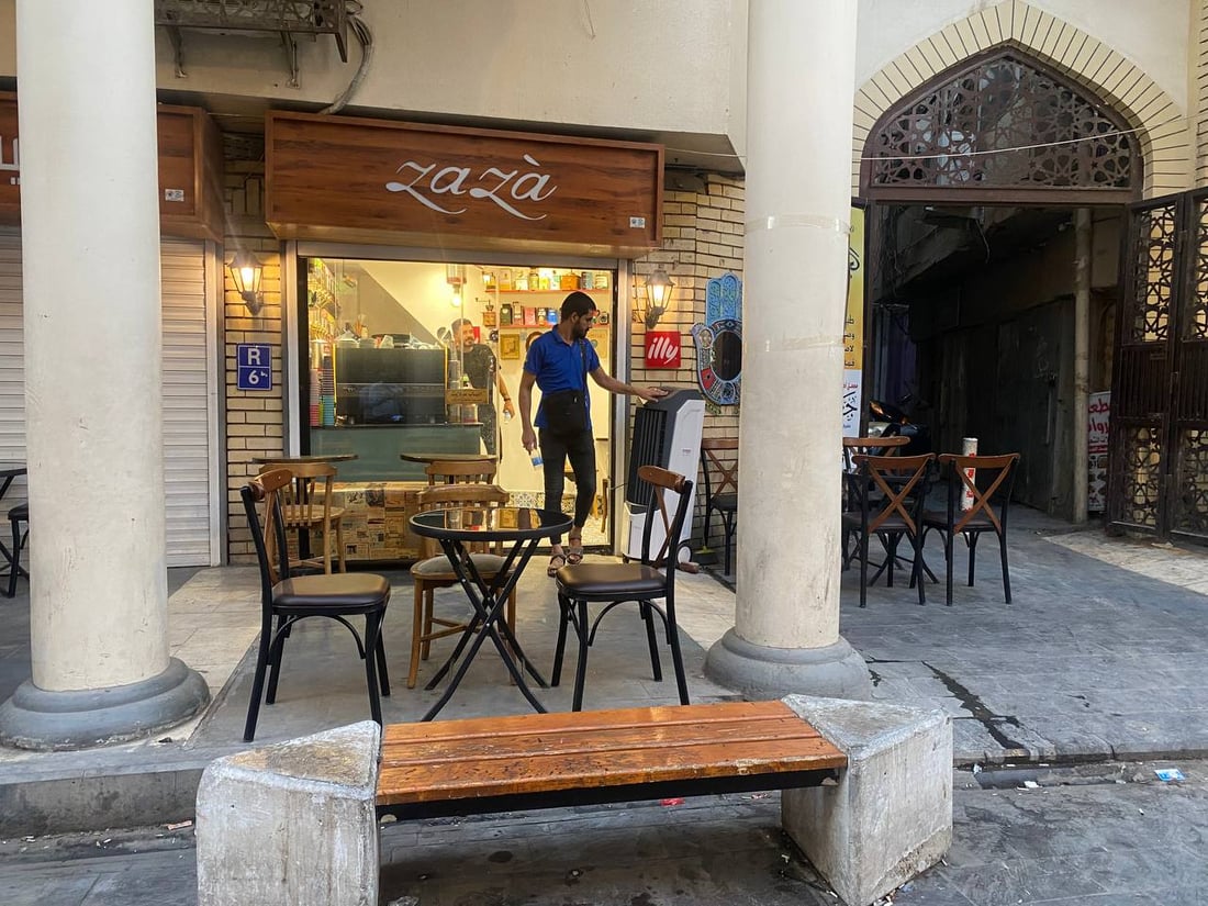 صور من ZaZa: وكالة القهوة الإيطالية في بغداد.. مذاق أسبرسو بخبرات شبان عراقيين
