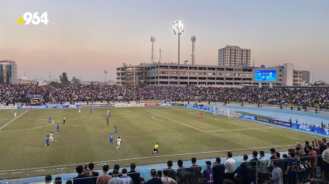 Iraqi Air Force club defeats Saudi Ittihad with two goals in Erbil