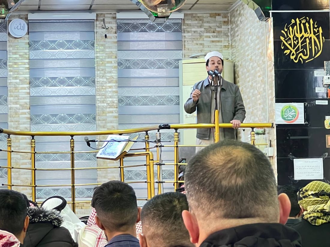 صور: أهالي تل عبطة يؤدون صلاة العيد برسالة ضد الطائفية والكراهية
