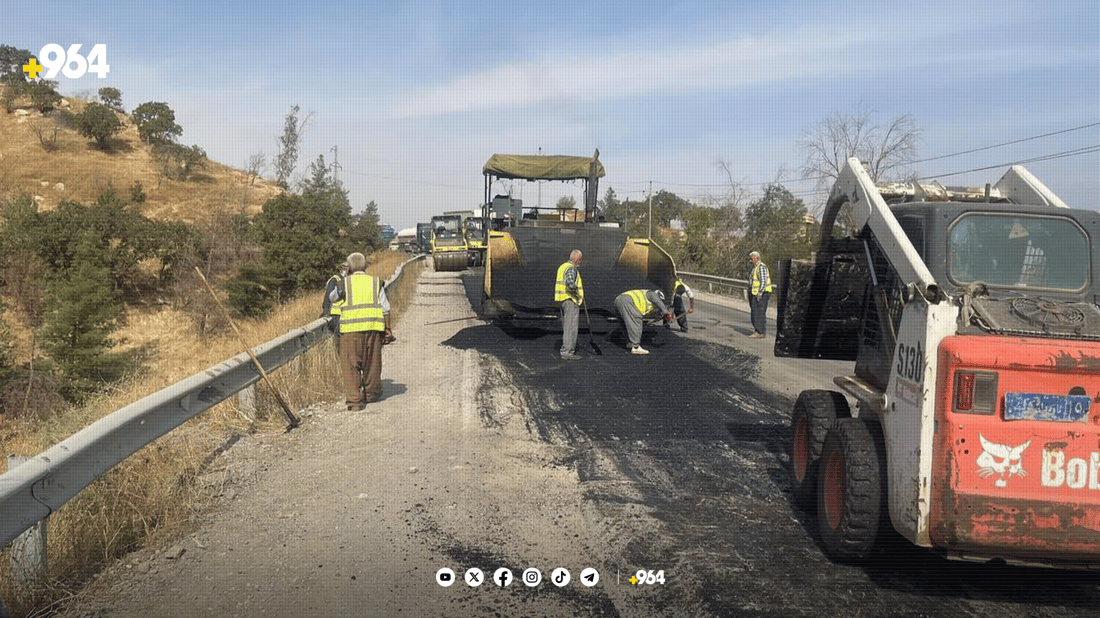 رێگای نێوان دەربەندیخان – چنارە نۆژەنکرایەوە