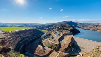 دهوك: بلوغ مرحلة الفحوصات النهائية لتشغيل سد أكبر بقليل من دوكان