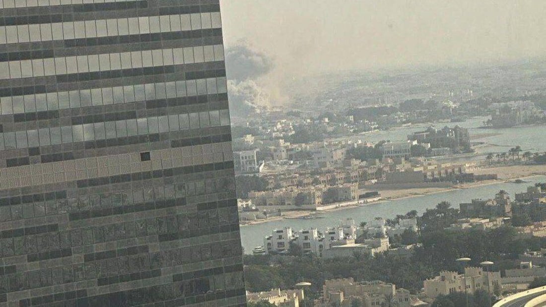 المشاهد الأولى من انفجار العاصمة القطرية الدوحة