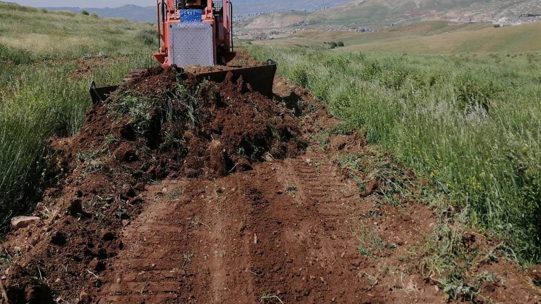 لە شاخ و گردەکانی هەواری شار ئاگربڕ دروست کرا