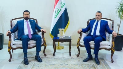 الزيدي يواصل جولته السياسية.. ناقش مع الأسدي خطوات تشكيل الحكومة