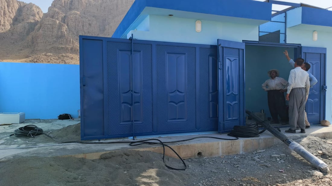 بۆسکێن؛ کۆتایی بە سەردەمی تانکەر هات و ئاوی ماڵانیان پێدەگات