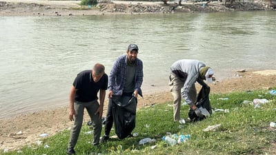 هه‌ڵمه‌تى خاوێنكردنه‌وه‌ى زێی بچووك له‌ ناحیه‌ى پردێ به‌ڕێوه‌چوو