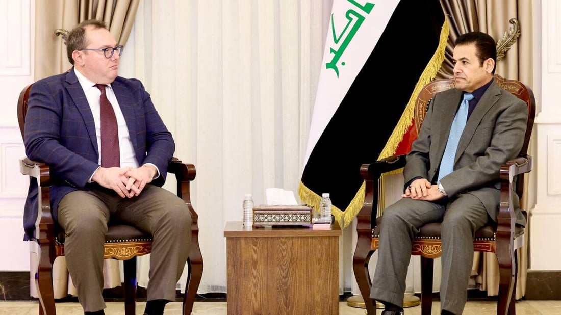 Al-Araji, US envoy discuss security, regional stability in Baghdad meeting