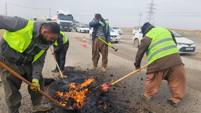 چاڵە مەترسیدارەکەى قەرەهەنجیر؛ دوێنێ 964 بڵاوى کردەوە، ئەمڕۆ چارەسەرکرا