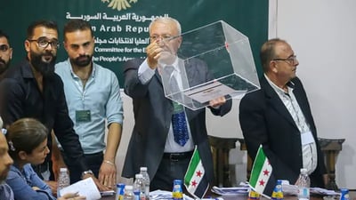 سوریا ئه‌نجامی كۆتایی هه‌ڵبژاردنه‌ په‌رله‌مانییه‌كه‌ى راگه‌یاند