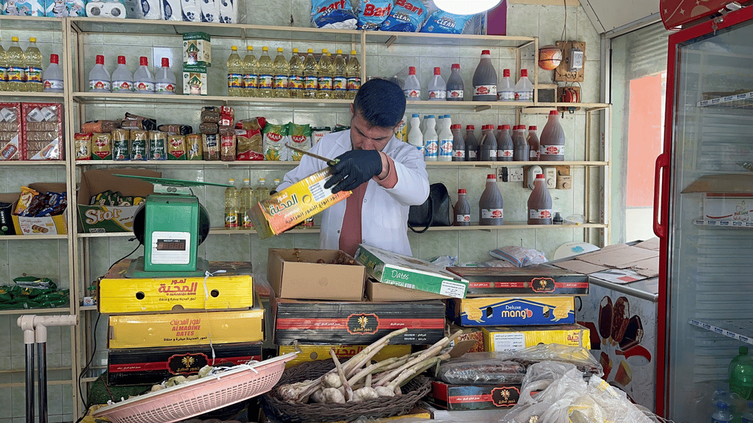 زیاتر لە سێ تۆن و 500 کیلۆگرام خواردنى نەشیاو دەستى بەسەرداگیراوە