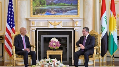 Barzani, Barrack call for reactivating Kurdistan Parliament and forming new cabinet