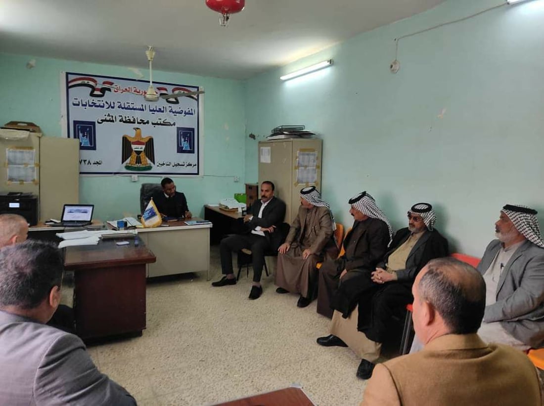 المثنى: المفوضية تباشر بإجراءات توزيع بطاقة الناخب على مواليد 2004 وتسجيل 2005