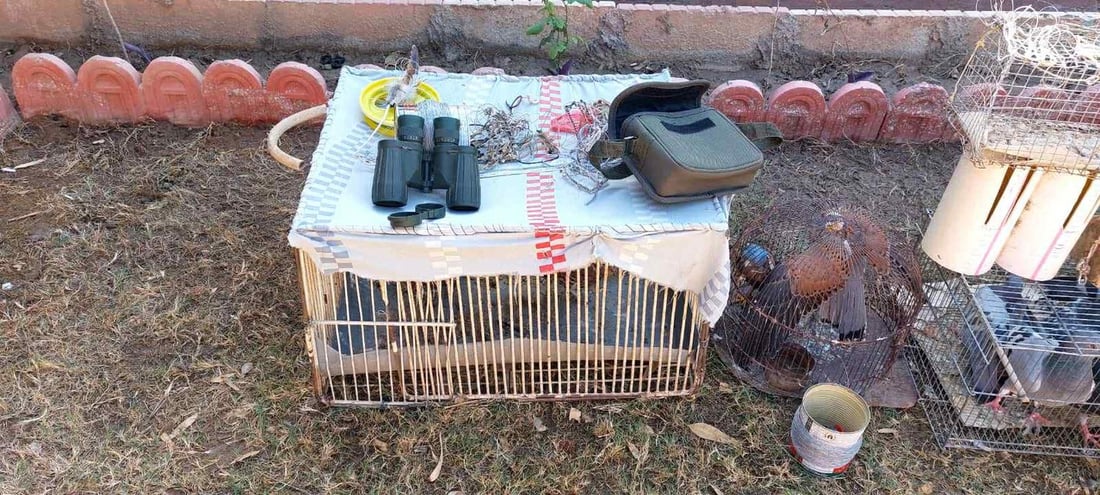 لە سنووری قادرکەرەم سێ راوچی دەستگیر کران 