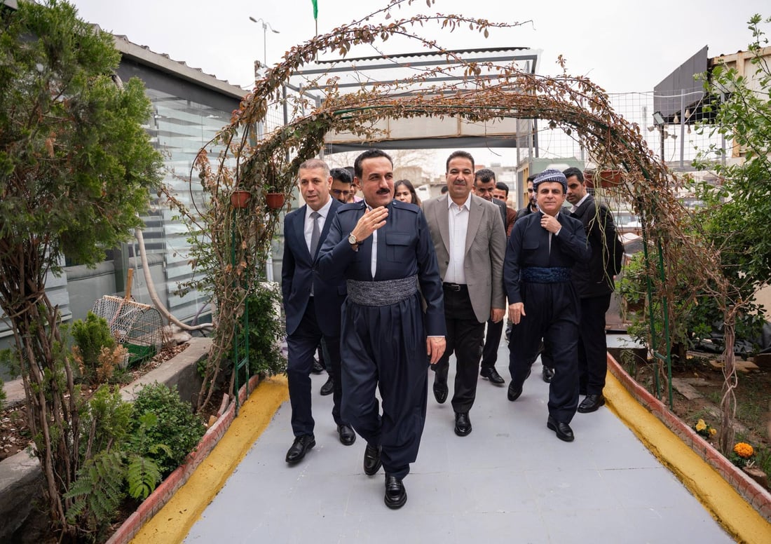 پارێزگاری هەولێر بۆ پیرۆزبایی جەژن چووەلای بەساڵاچووان