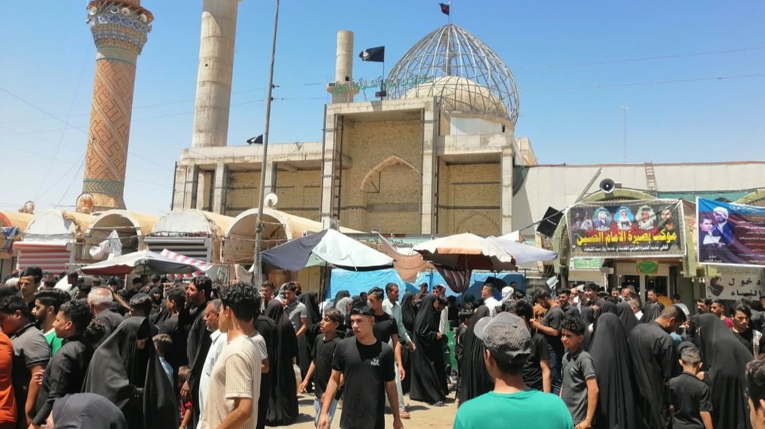 متبرّع قدّم بمفرده 7 آلاف دجاجة.. صور اليوم من زيارة الإمام الحمزة الغربي في بابل