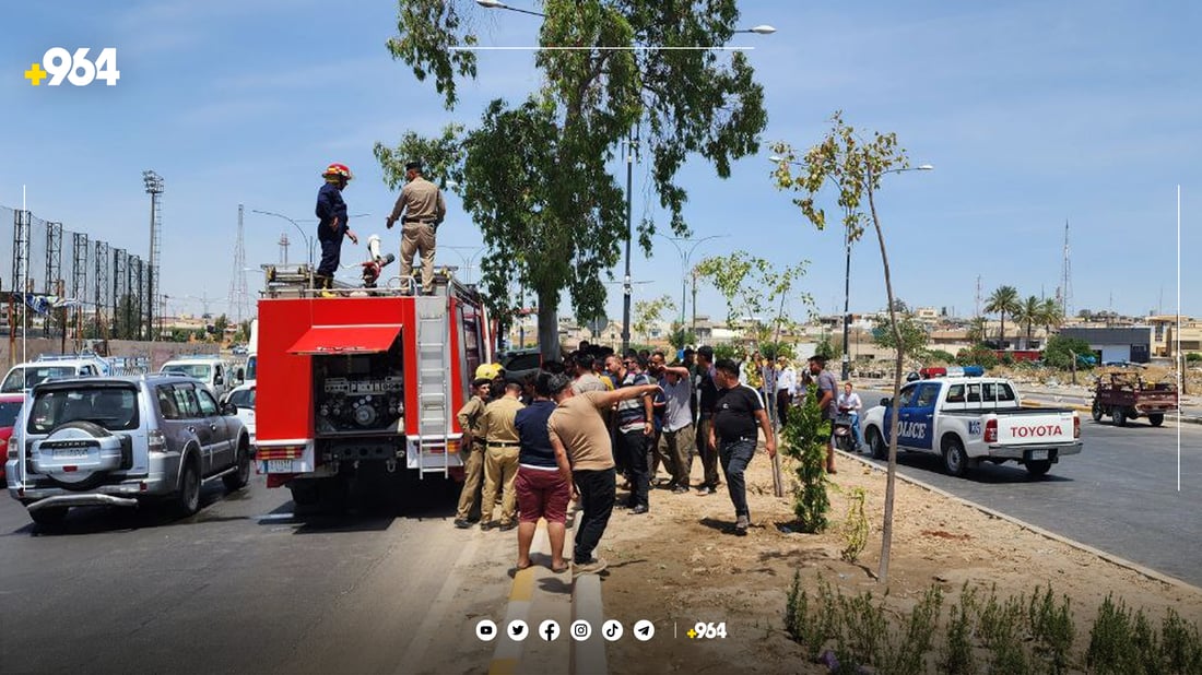 رێگای سەرەکی نێوان کەرکوک و هەولێر داخرا