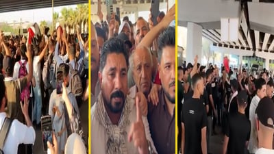 مهلة تنتهي 2 ظهراً أو قطع سريع محمد القاسم.. الخريجون يحاصرون المالية بـ 100 خيمة