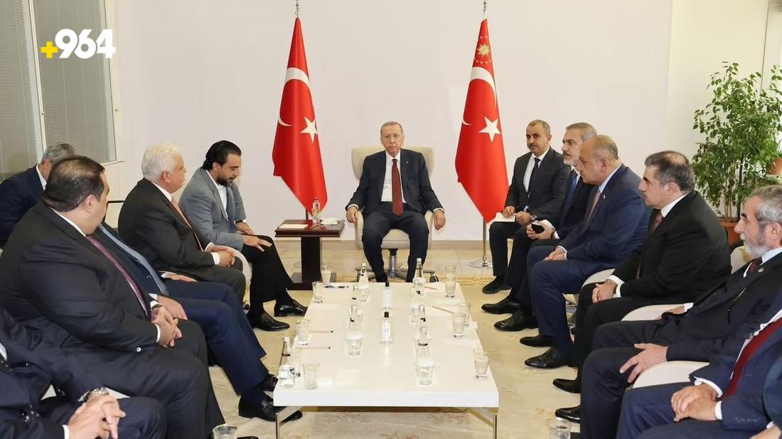 Turkish president receives Iraqi delegation in Ankara