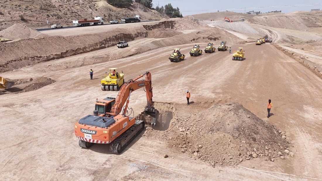 کارکردن لە پڕۆژەیەکى ستراتیژى هەولێر بەردەوامە