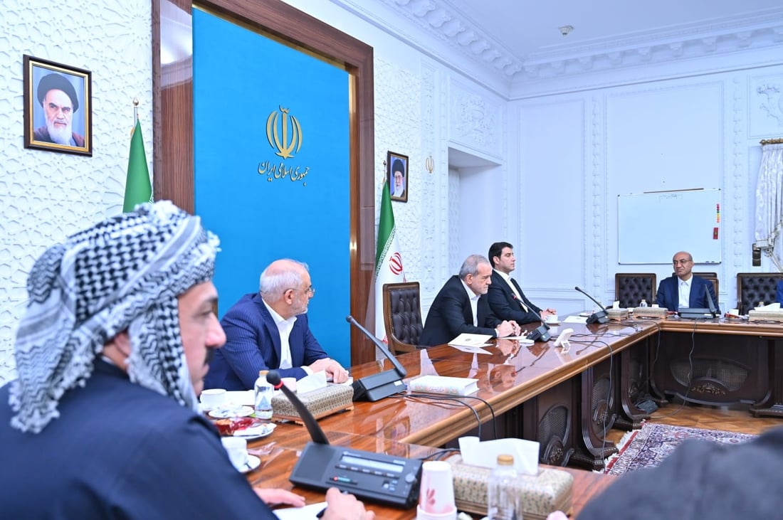 پارێزگارەکانى هەرێم و سەرۆک کۆمارى ئێران کۆبوونەوە