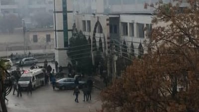 انفجار داخل مسجد الإمام علي في مدينة حمص السورية