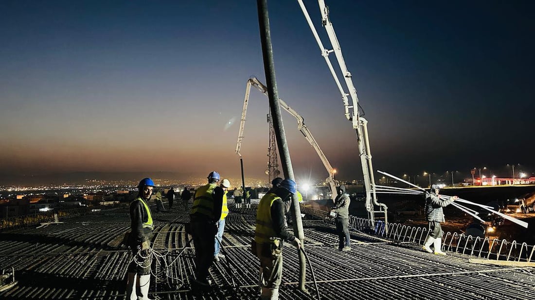 دەستکرا بە دروستکردنی گەورەترین یەکتربڕی سلێمانی