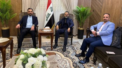 بعد شجار الحمايات.. جلسة ودية بين محافظ كركوك ورئيس المجلس