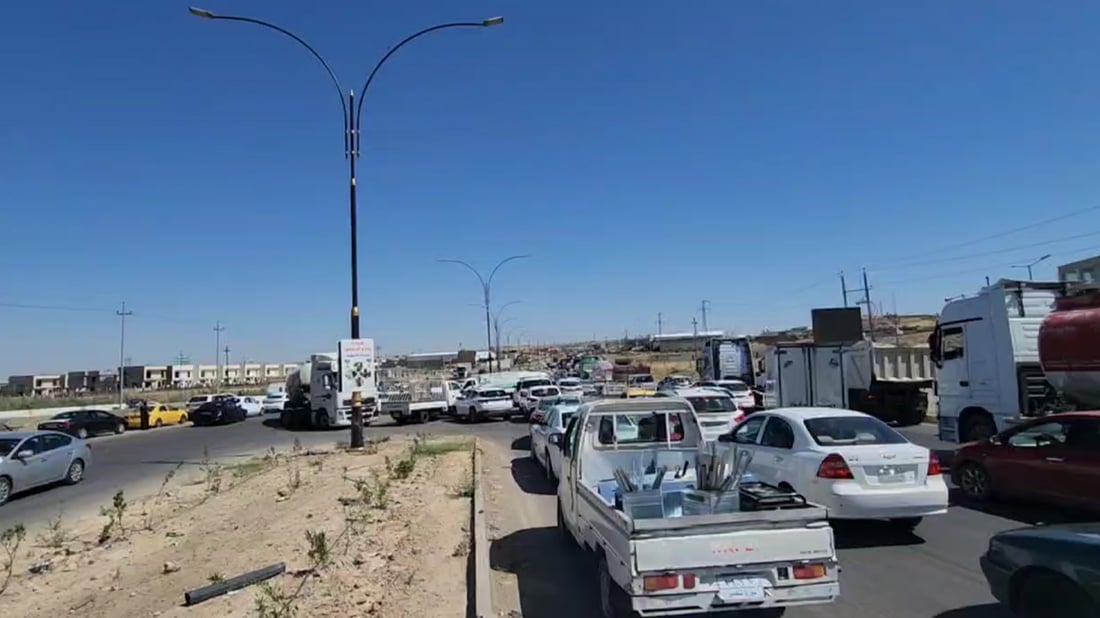 رێگەی کەرکوک بۆ هەولێر نۆژەنکردنەوەی تیایە و شۆفێران ئاگاداری بن
