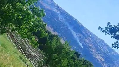 Bombardment reported in Sulaymaniyah’s Penjwen area