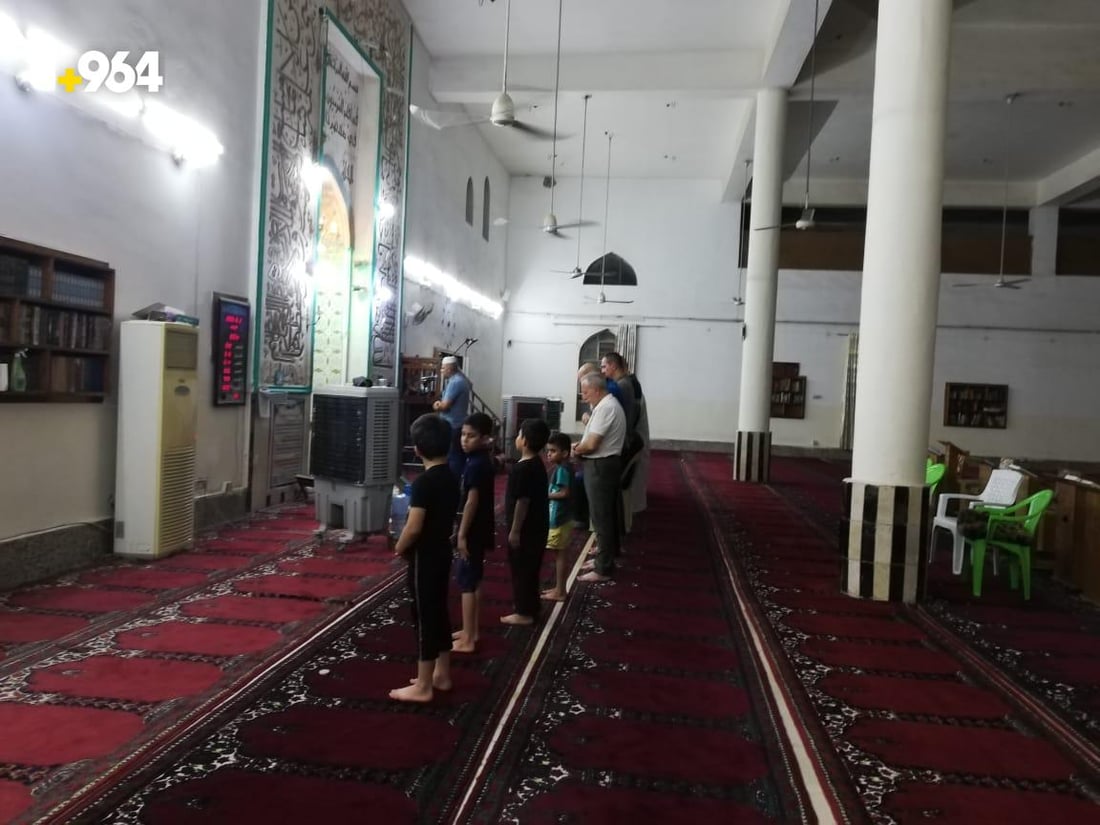 على اسم السلطان العثماني الشهير.. جولة مصورة داخل جامع محمد الفاتح شرق بغداد