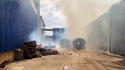 ئاگره‌كه‌ى هه‌ولێر له‌ كۆگایه‌كى (زاهى) كه‌وتووه‌ته‌وه‌ و كۆنتڕۆڵ نه‌كراوه‌